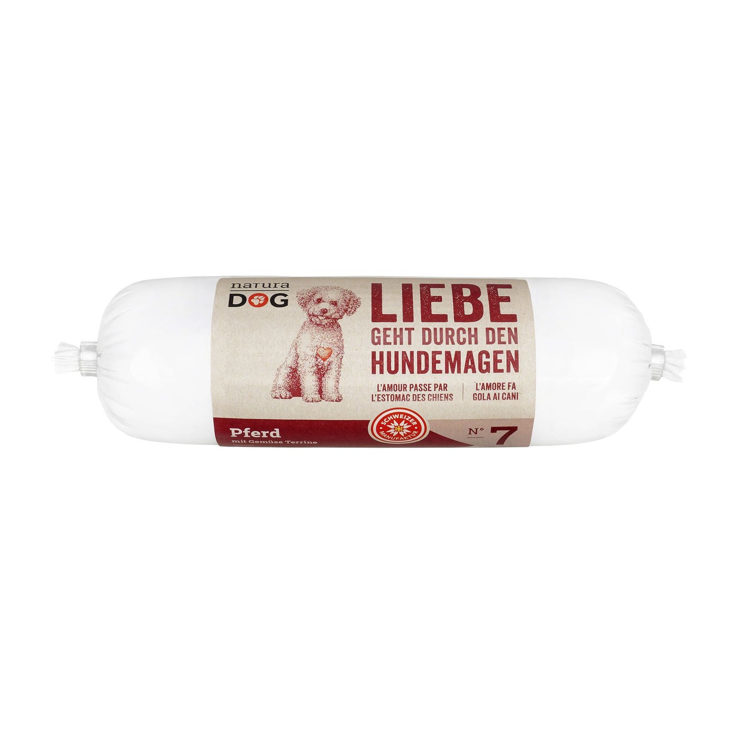 naturaDog Pferd mit Gemüse Terrine