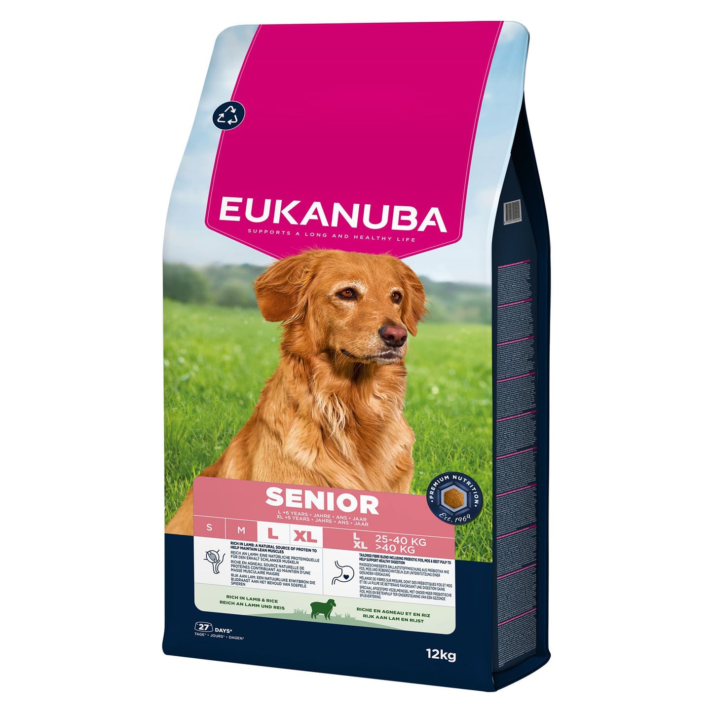 Eukanuba Senior Lamb & Rice Large & XL