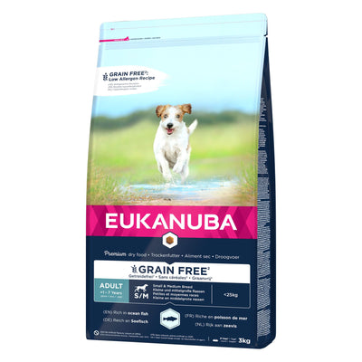 Eukanuba GRAINFREE Adult S/M Salmon