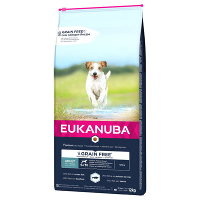 Eukanuba GRAINFREE Adult S/M Salmon