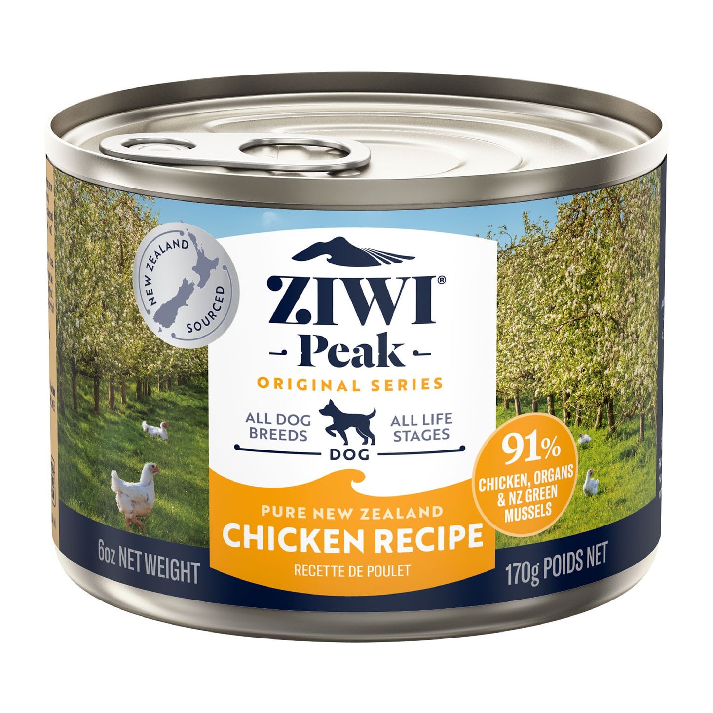 Ziwi Peak Canned Dog Food chicken