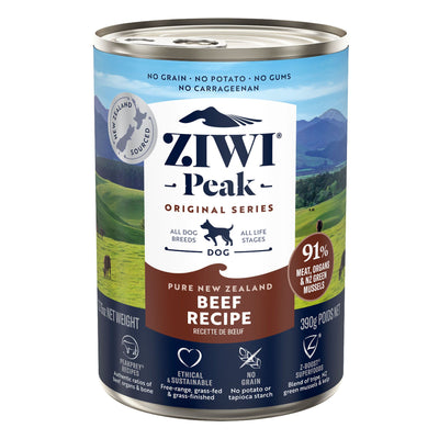 Ziwi Peak Canned Dog Food beef