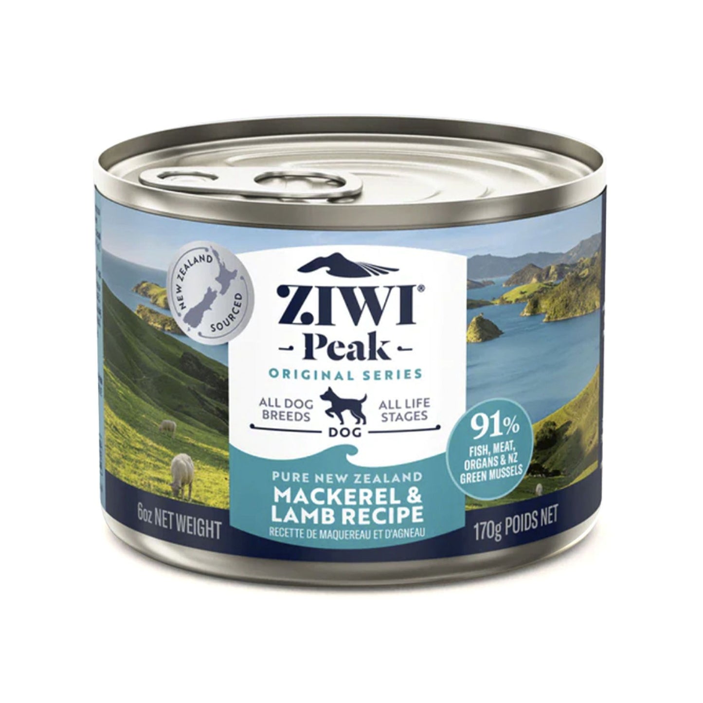 Ziwi Peak Canned mackerel & lamb