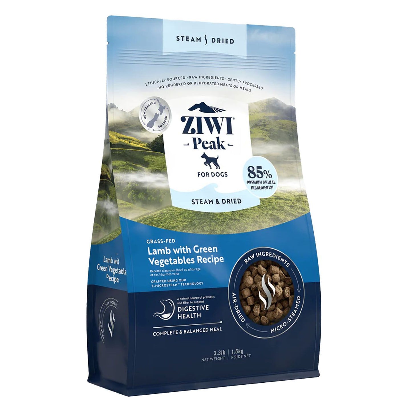 ZIWI Steam & Dried Lamb & Vegetables