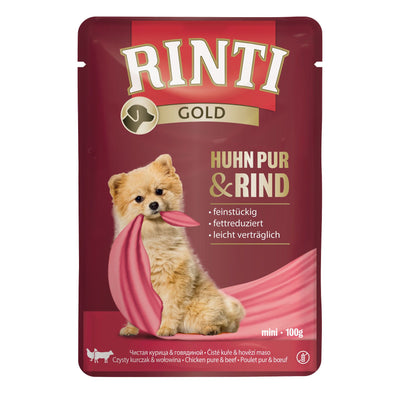 Rinti Gold Mini Huhn pur & Rind