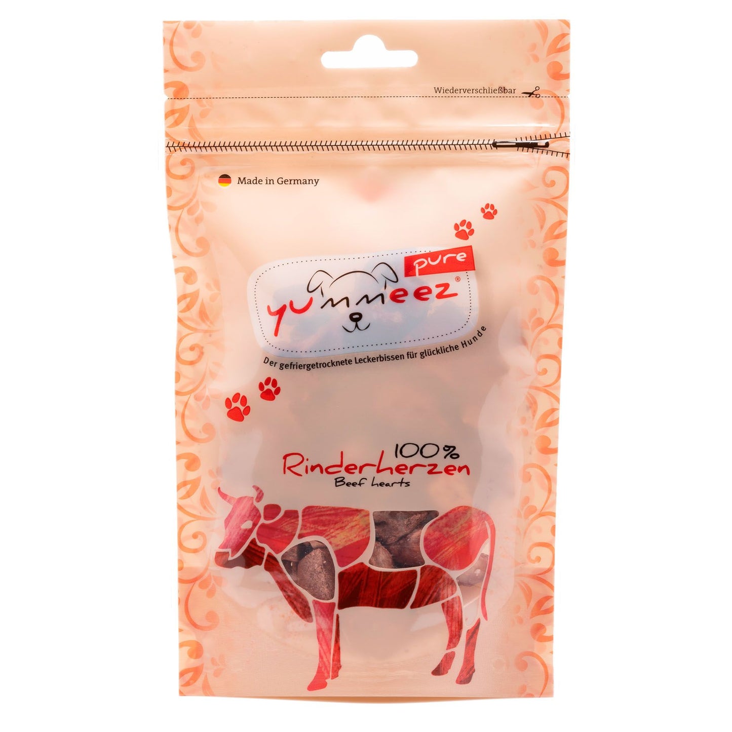 yummeez pure Rinderherzen