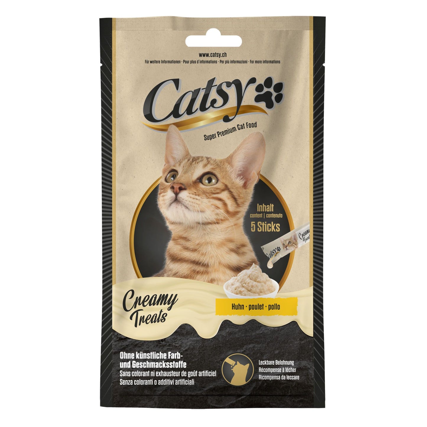 Catsy Creamy Snack, Chicken