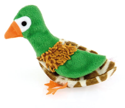 Katzenspielzeug Raschelducky, grün