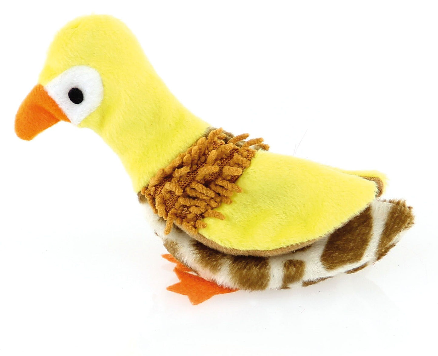 Katzenspielzeug Raschelducky, gelb