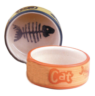 Katzennapf Keramik CAT, assortiert