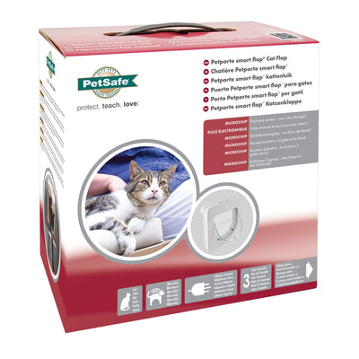Katzentüre PetPorte Smart Flap weiss