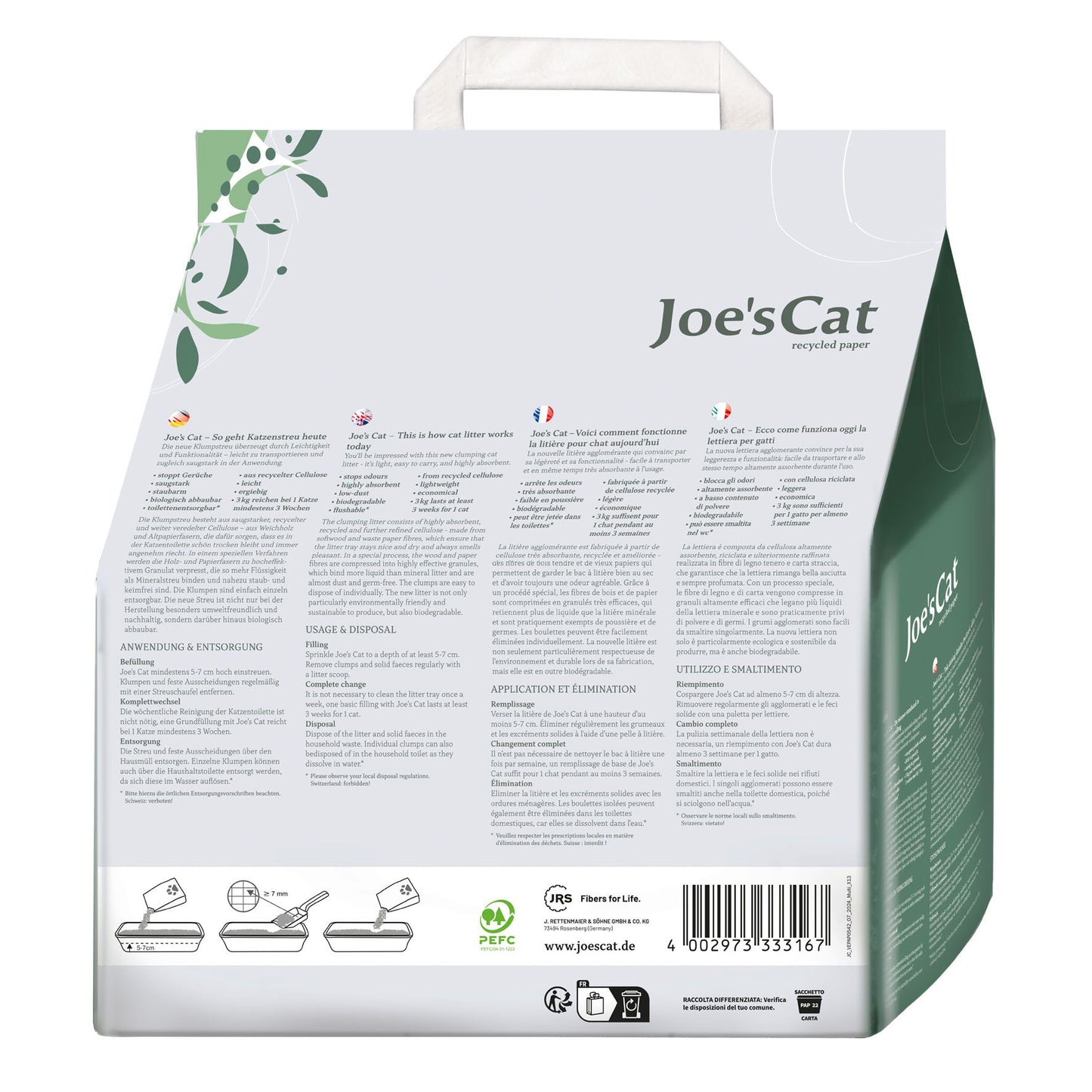 Joe's Cat Katzenstreu