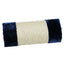Säule Sisal mit Plüsch, blau D=12x35cm