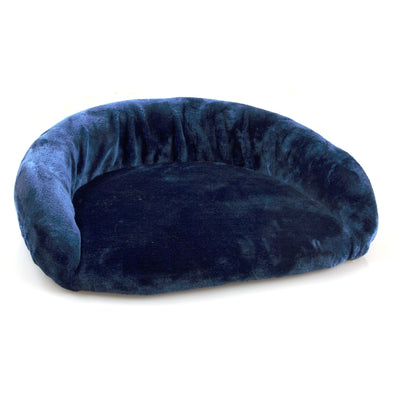 Katzensitz Oval 45x38x12cm, blau