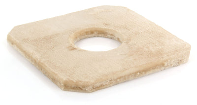 Lochpodest gross, 48x48x3cm, beige