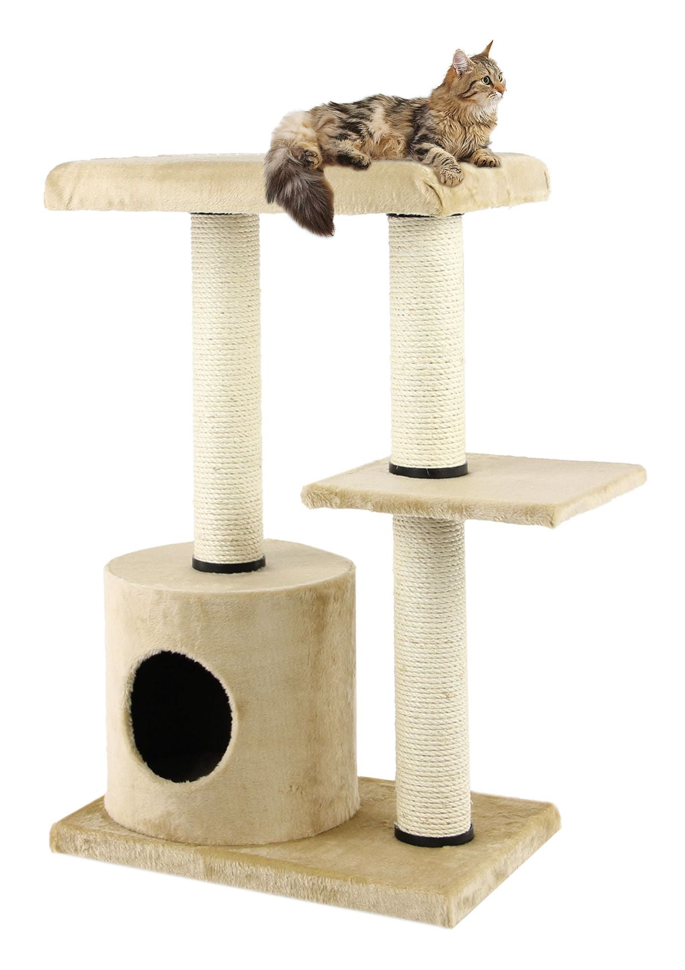 swisspet Kratzbaum Noha 60x40x90 beige