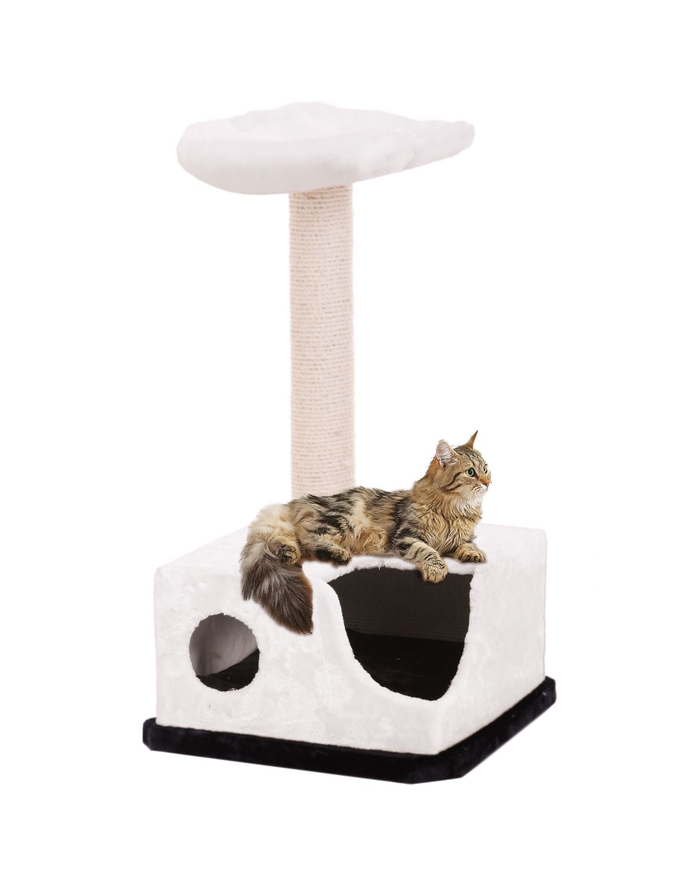 Kratzbaum CatChiller Menorca weiss/sw