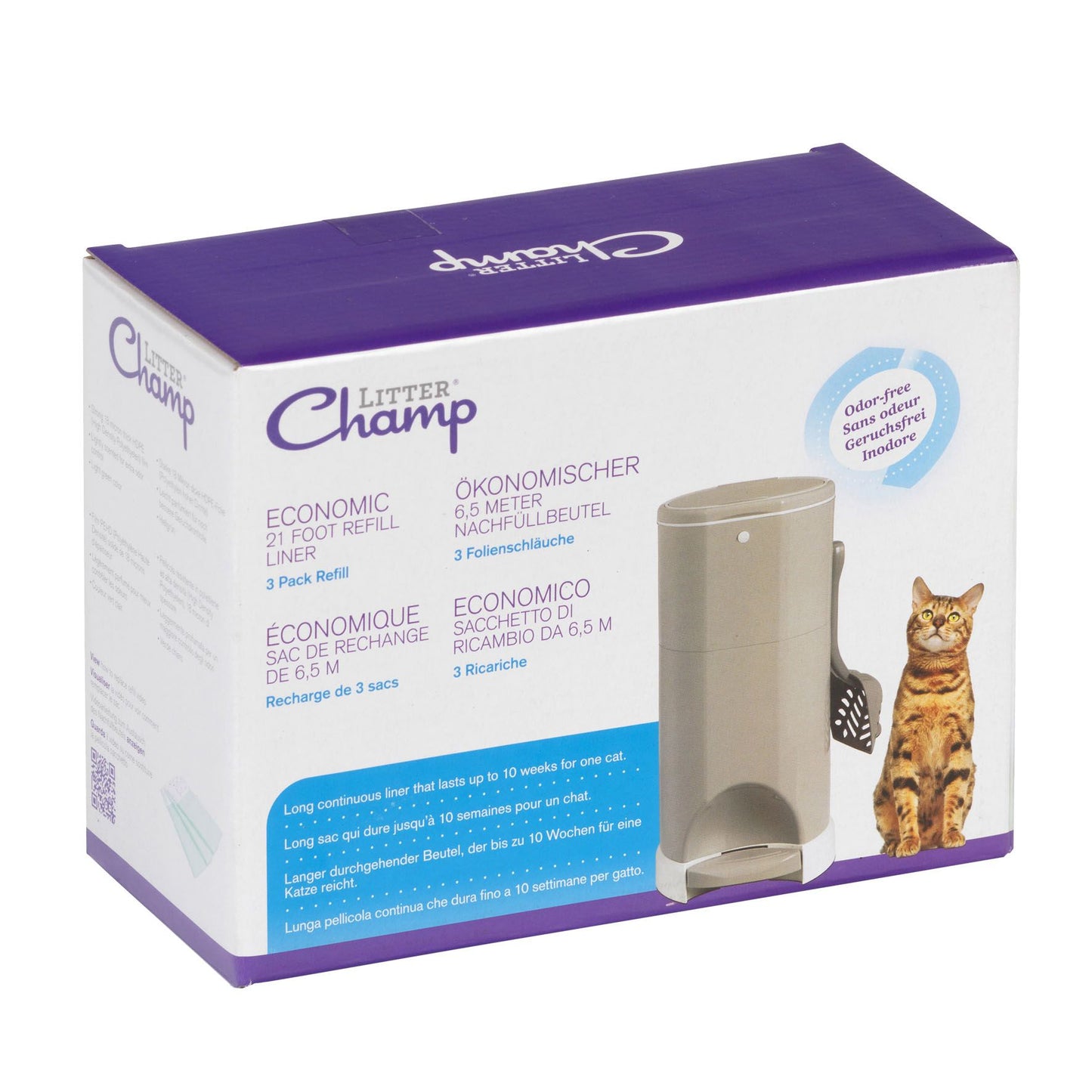 Nachfüllbeutel zu Litter Champ 3er Pack