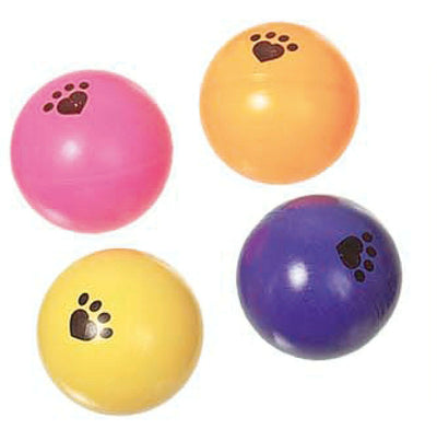 swisspet Katzenspielball Pfote D=4cm ass