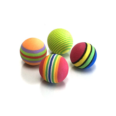 Katzenspielbälle, bunt D=3.5cm