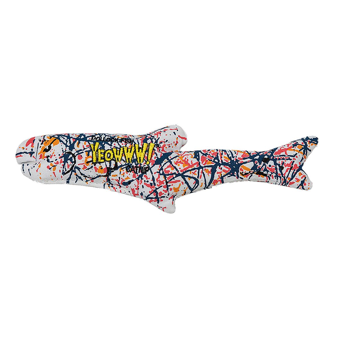 Yeowww Pollock Fish 25cm mit Catnip