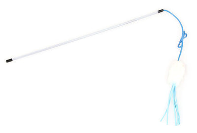 swisspet Katzenspielangel Wuschel, blau