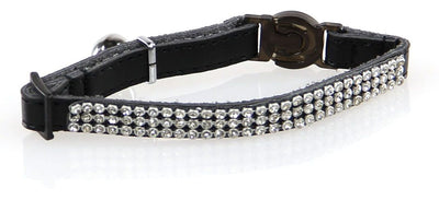 DeluxeLine Katzenhalsband schwarz
