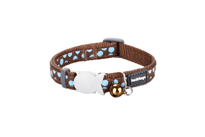 RedDingo Cat Collar Design Brown