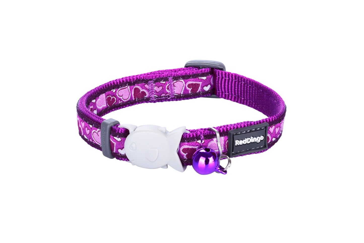 RedDingo Cat Collar Design Purple