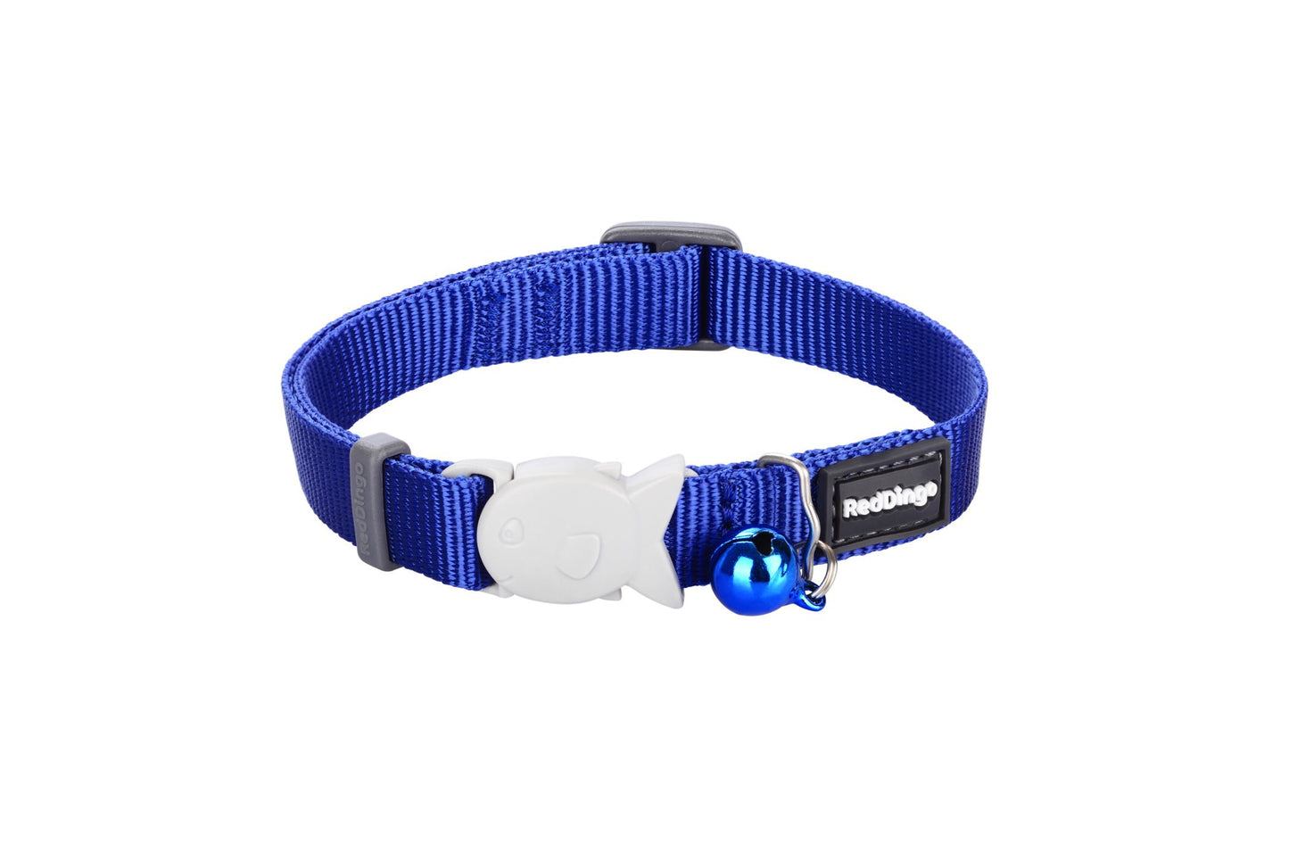 RedDingo Cat Collar Plain Dark Blue