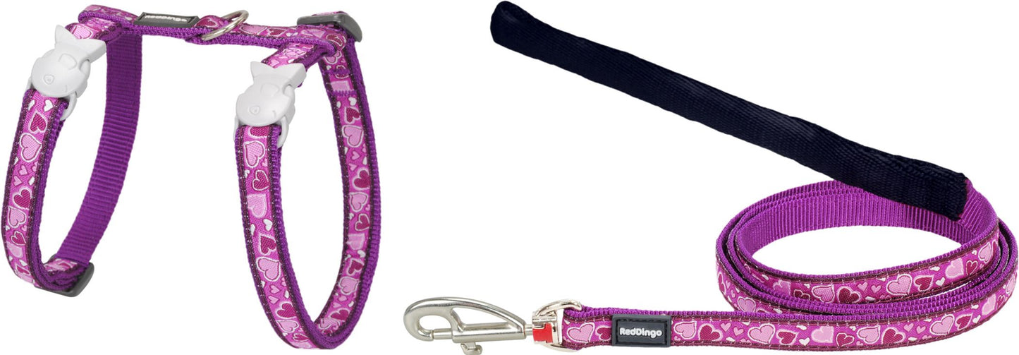 RD Cat Harness&Lead Breezy Love Purpl