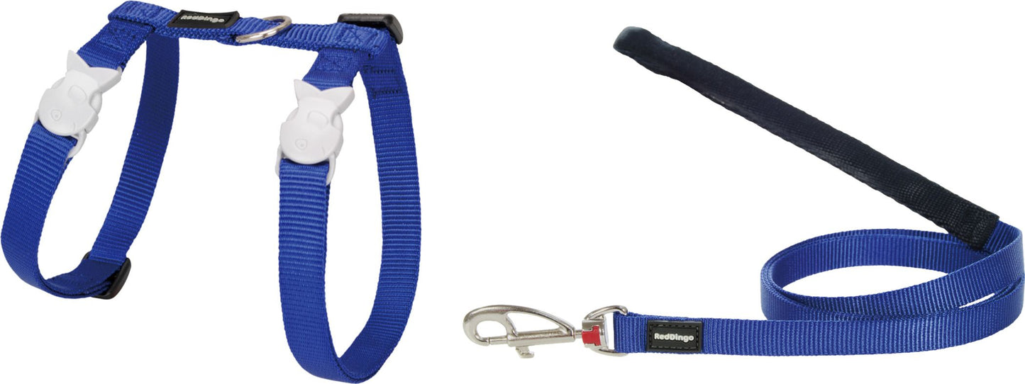RD Cat Harness&Lead Classic Dark Blue
