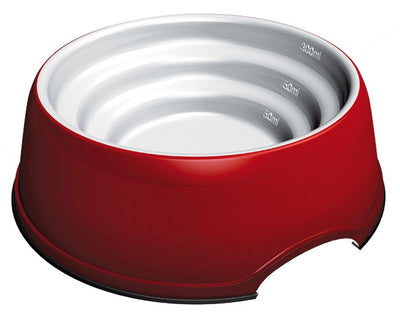 swisspet Katzendosiernapf, rot/weiss