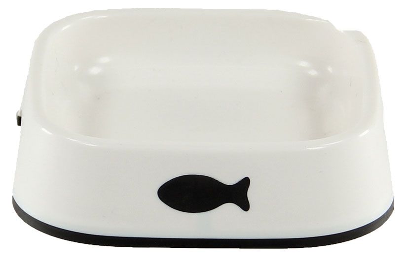swisspet Katzennapf Fishy 200ml weiss