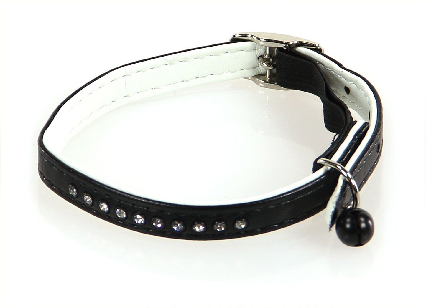 Katzenhalsband Art Leather Plus schwarz