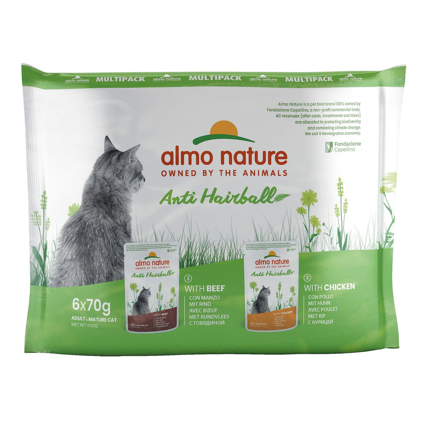 Almo Holistic Hairball Rind + Huhn