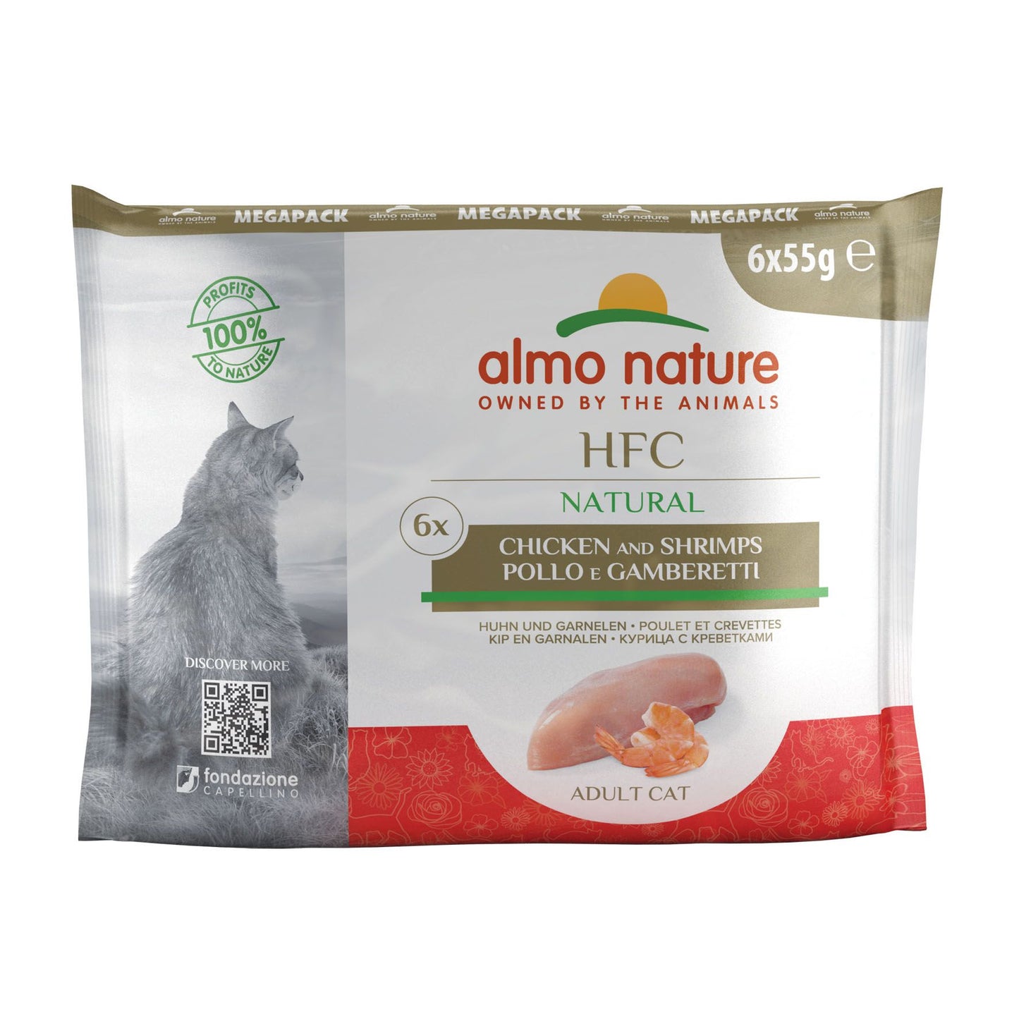 Almo HFC Natural Ad. Huhn & Garnelen