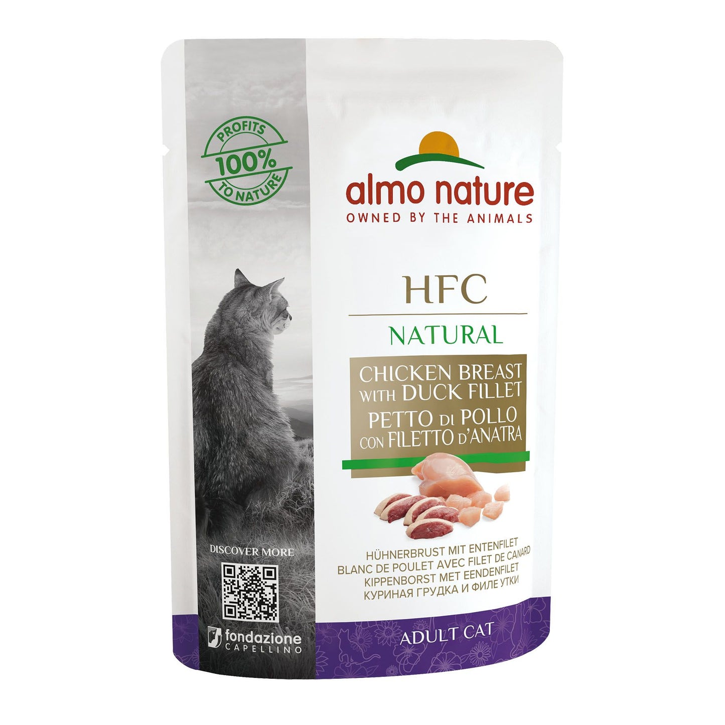Almo HFC Natural Hühnerbru & Entenfil