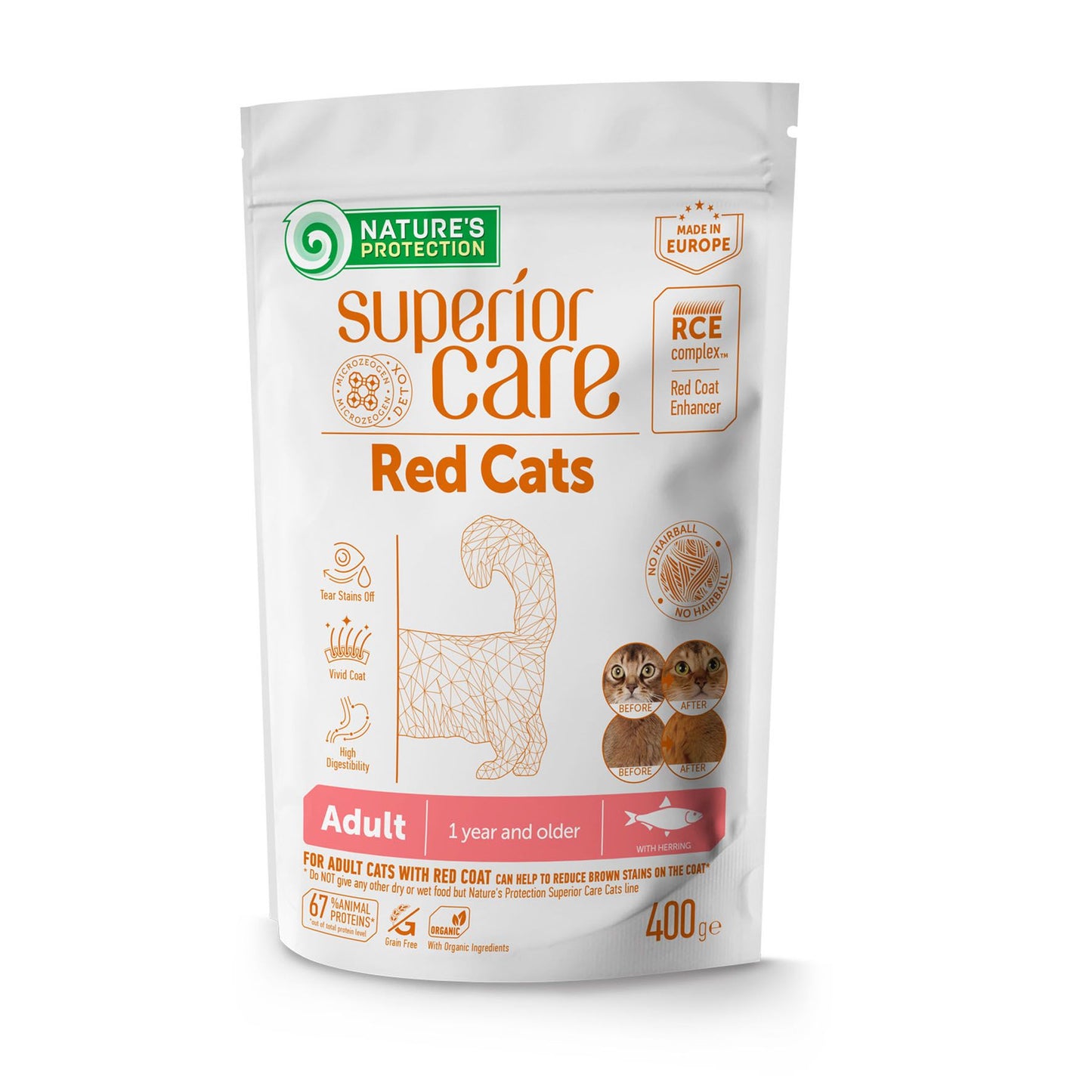 Sup Care Cat Red Adult AB Hering