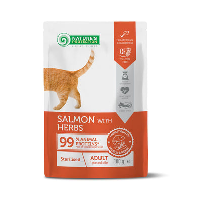 Nat Pro Cat Sterilis Lachs & Kräuter