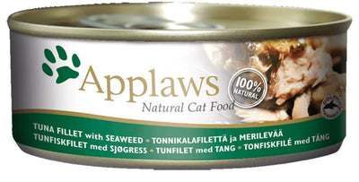 Applaws Tin Tuna Fillet & Seaweed