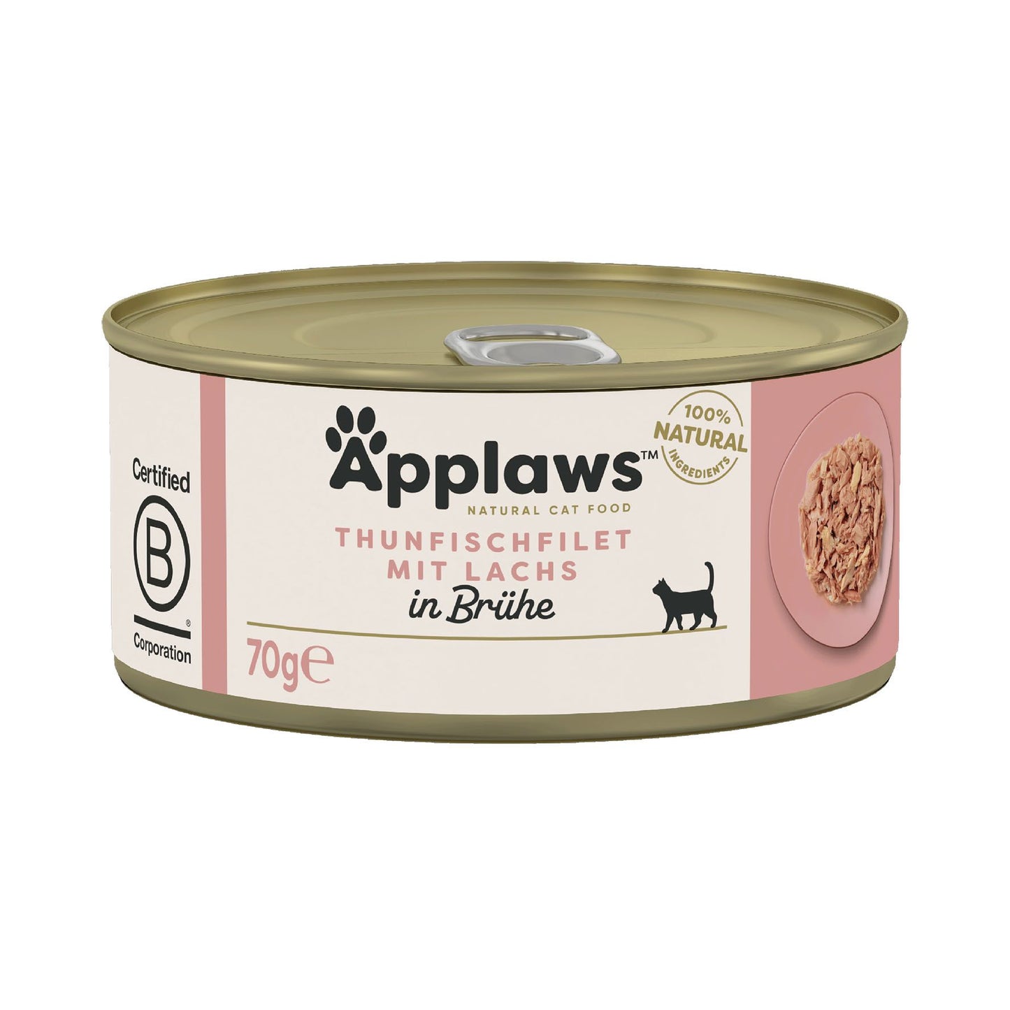 Applaws Tin Tuna Fillet & Salmon broth