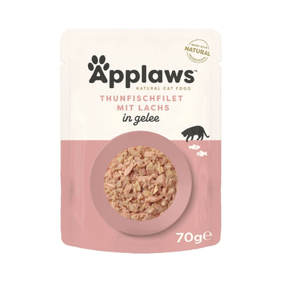 Applaws Pouch Tuna & Salmon in jelly