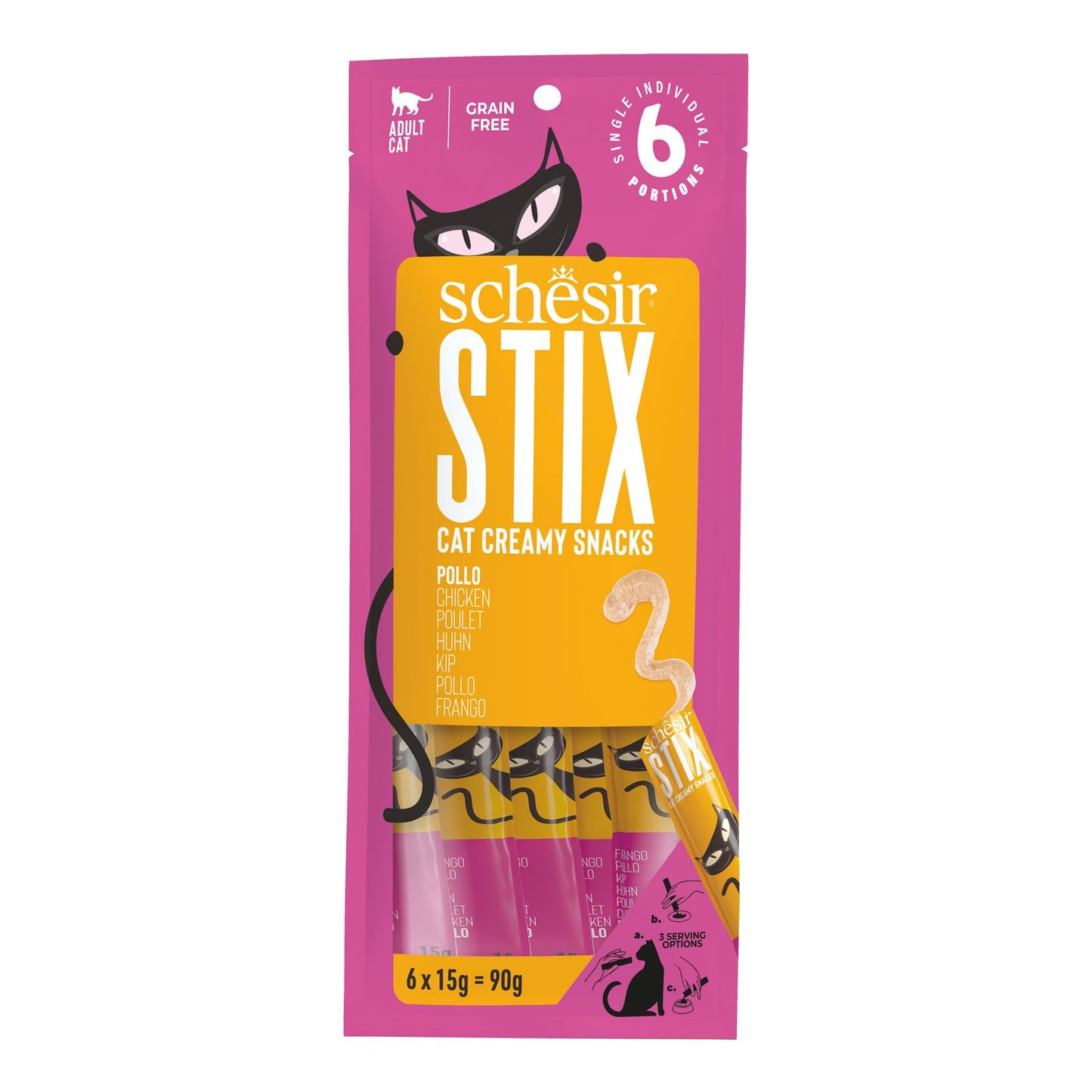 Schesir STIX Huhn