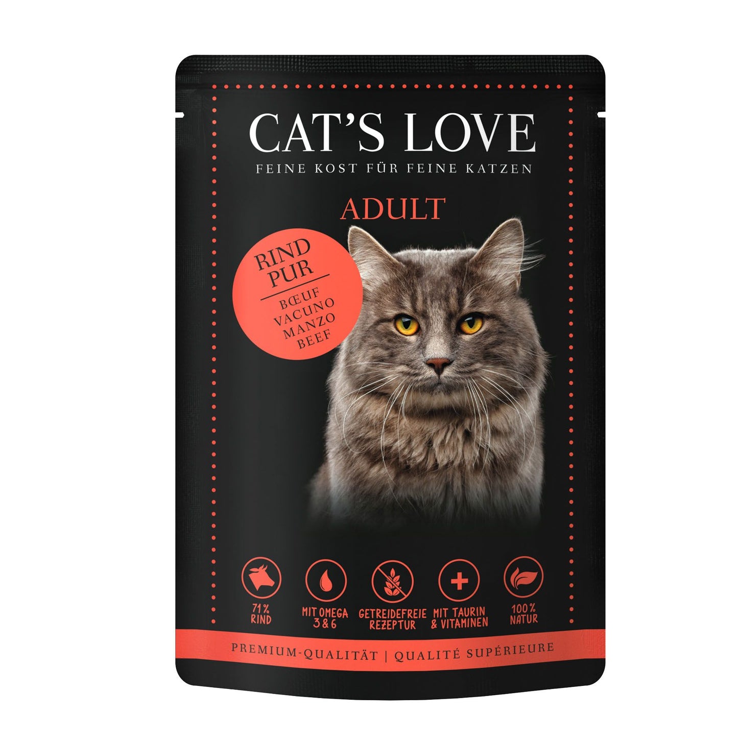 CAT'S LOVE Adult Rind Pur