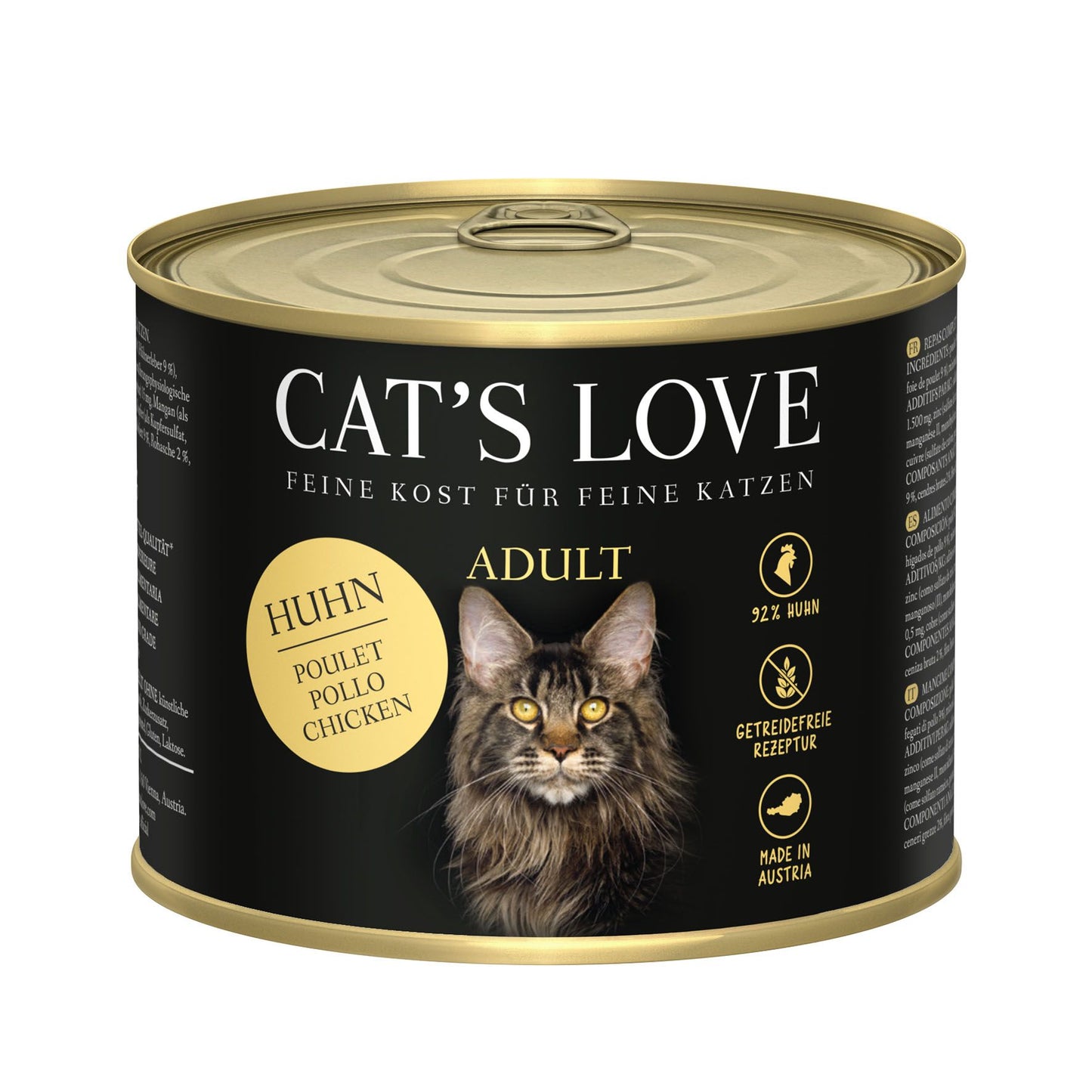 CAT'S LOVE Adult Huhn Pur