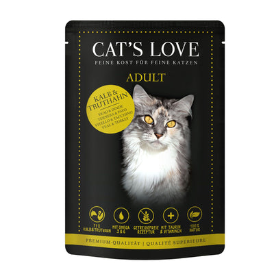 CAT'S LOVE Adult Kalb & Truthahn