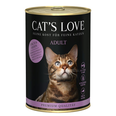 CAT'S LOVE Adult Fisch & Huhn