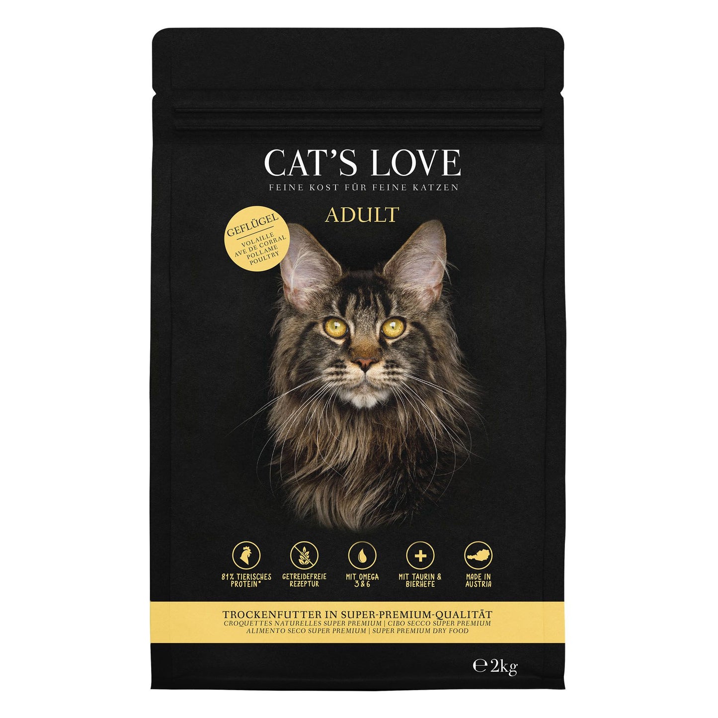 CAT'S LOVE Trocken Adult Geflügel