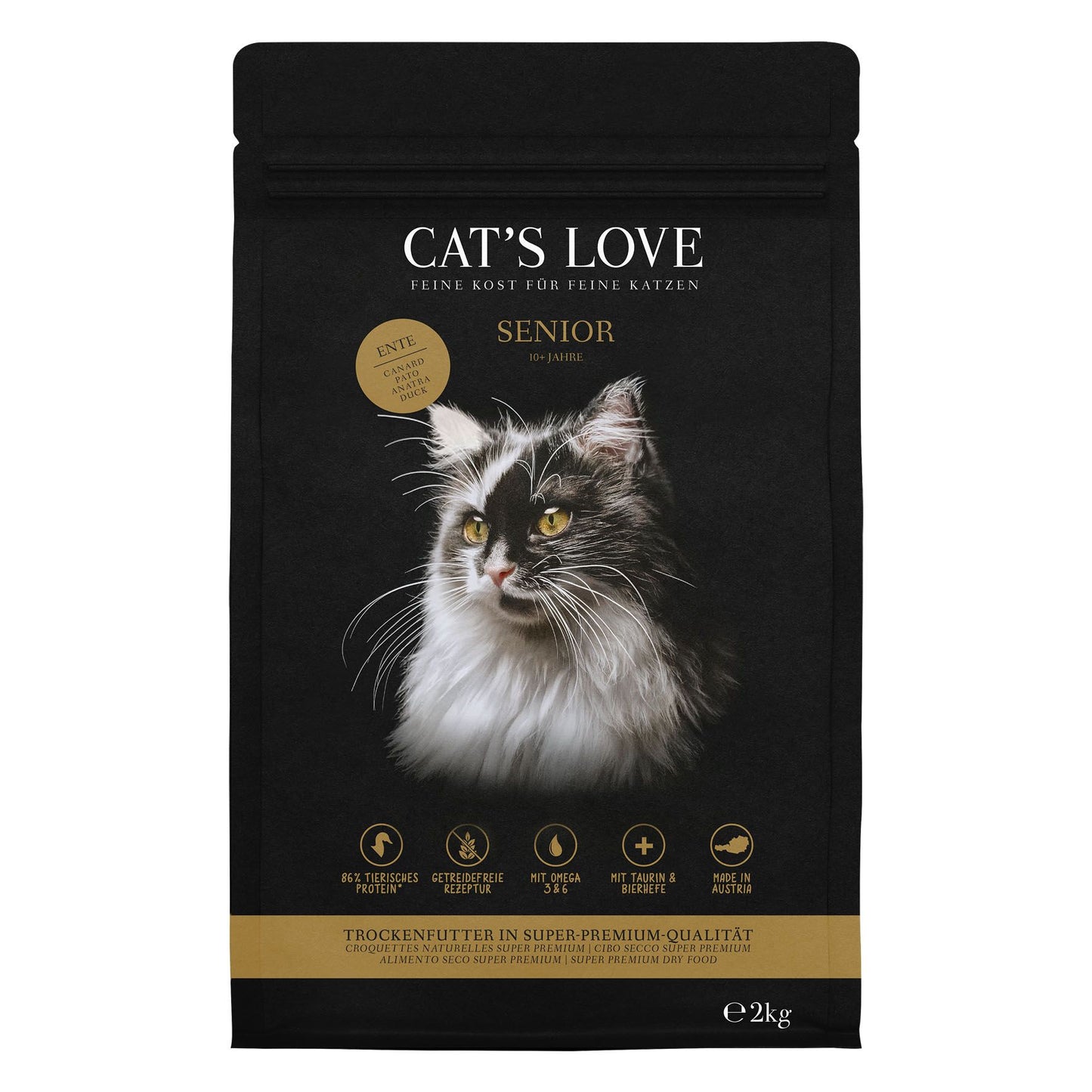 CAT'S LOVE Trocken Senior Ente